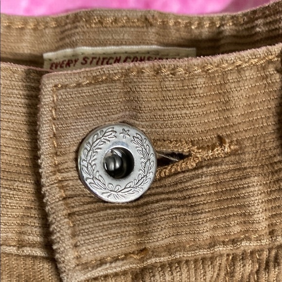 J.Crew 484 Slim Tan Corduroy Pants Men’s W28 L32 Stretch Cotton - Picture 4 of 11